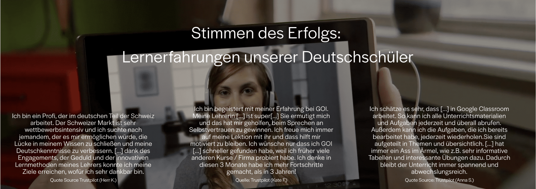 German Online Institute Kundenbewertung